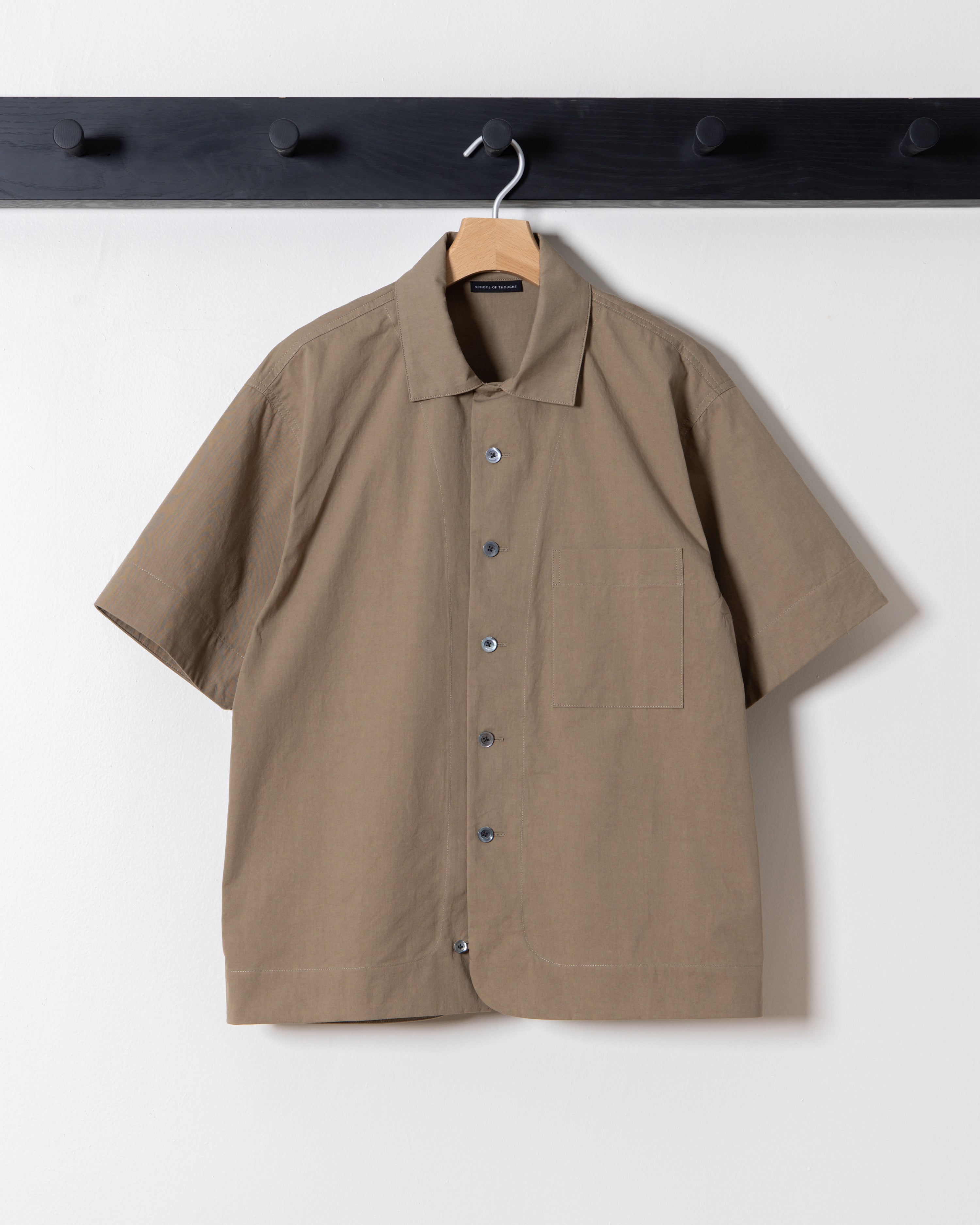 Wabi SS Shirt in Brown