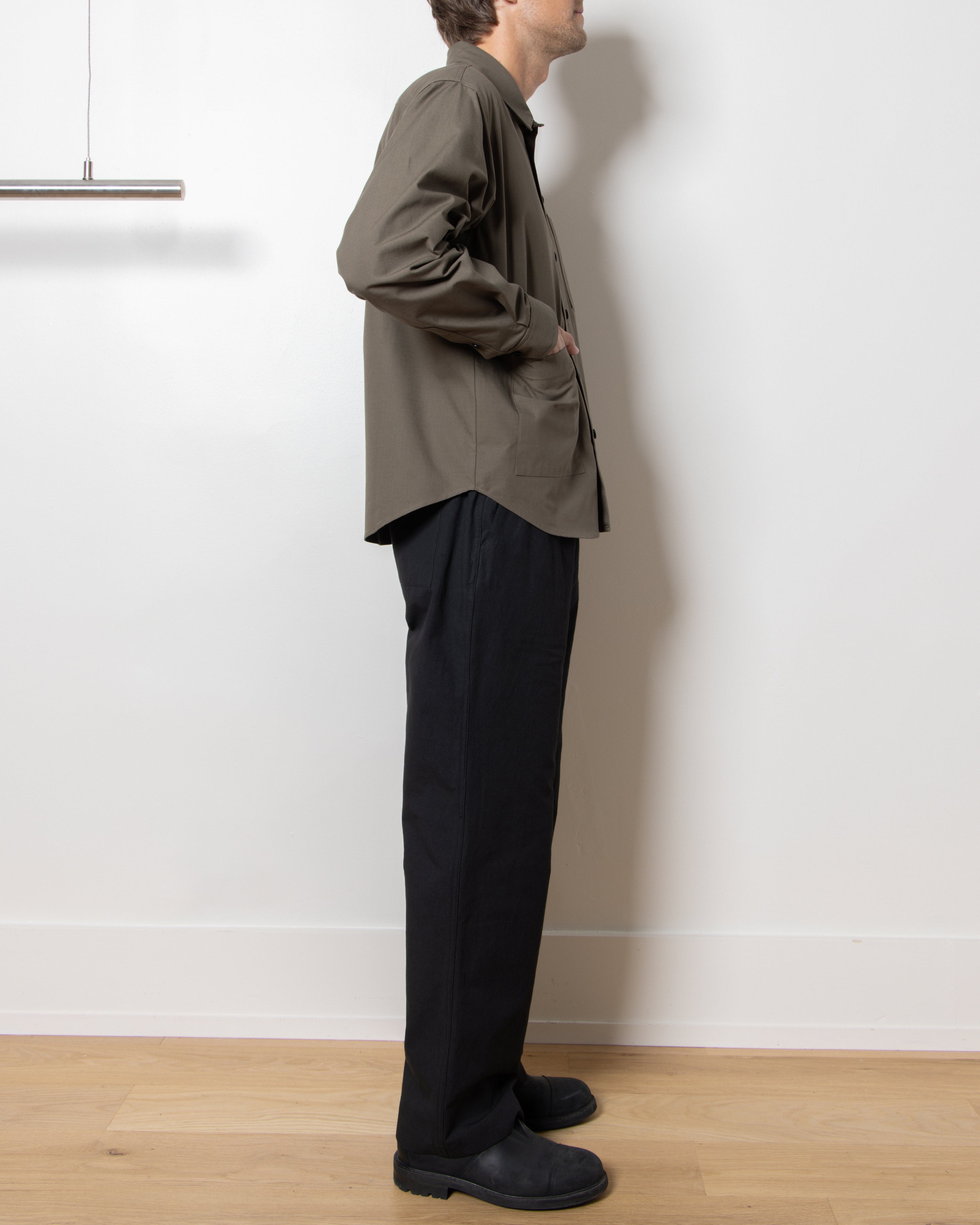 Ripstop Overshirt in Olive