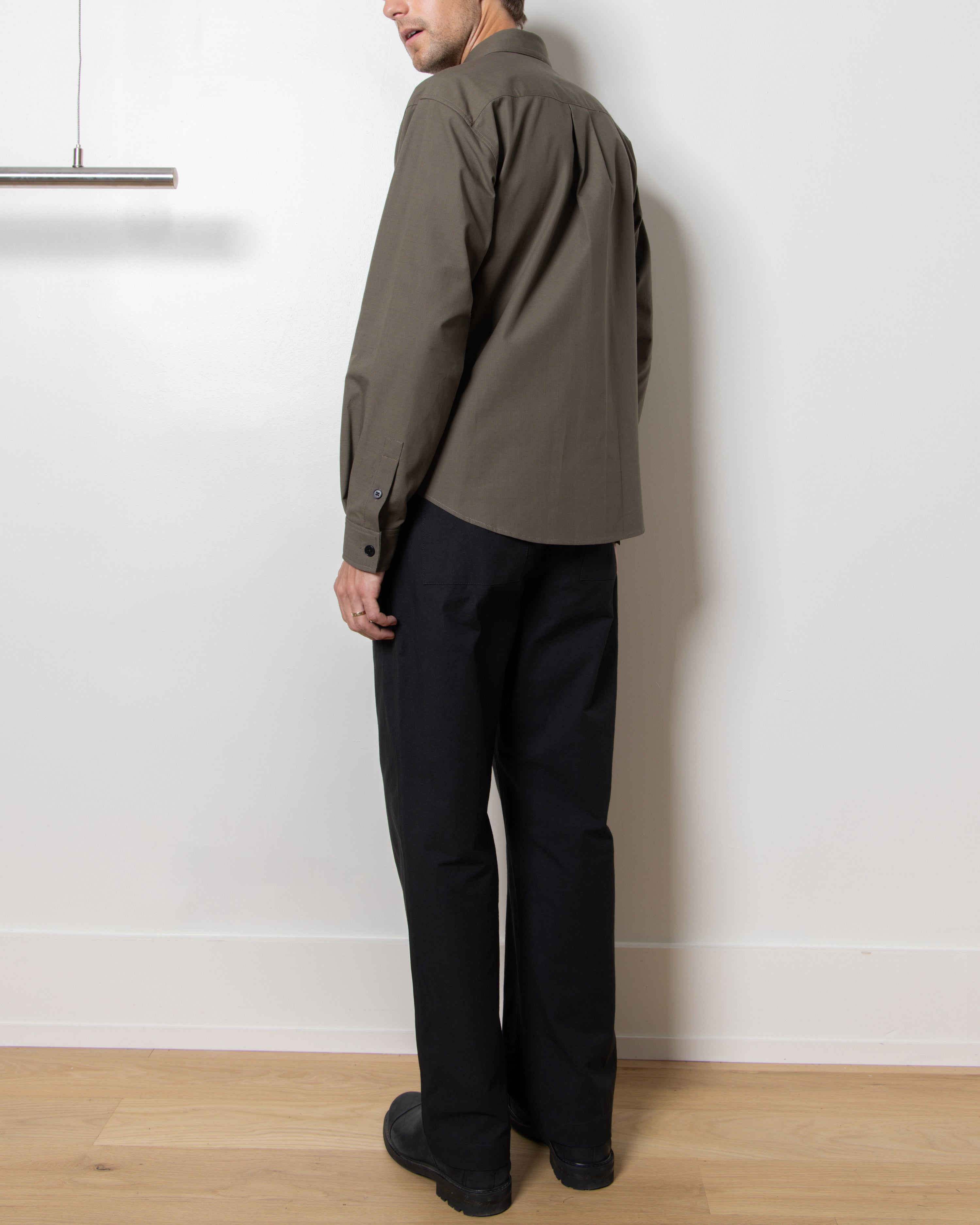 Ripstop Overshirt in Olive