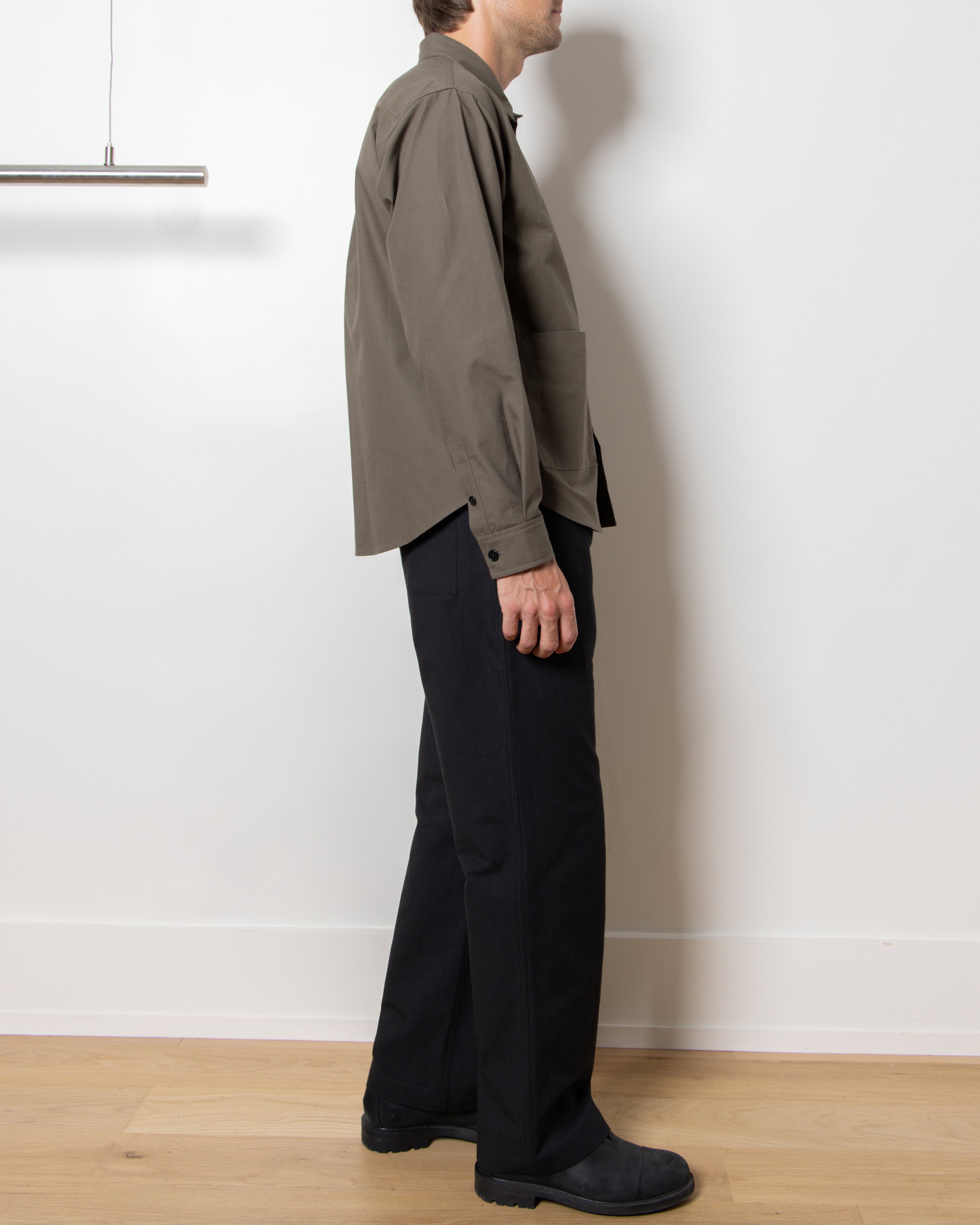 Ripstop Overshirt in Olive