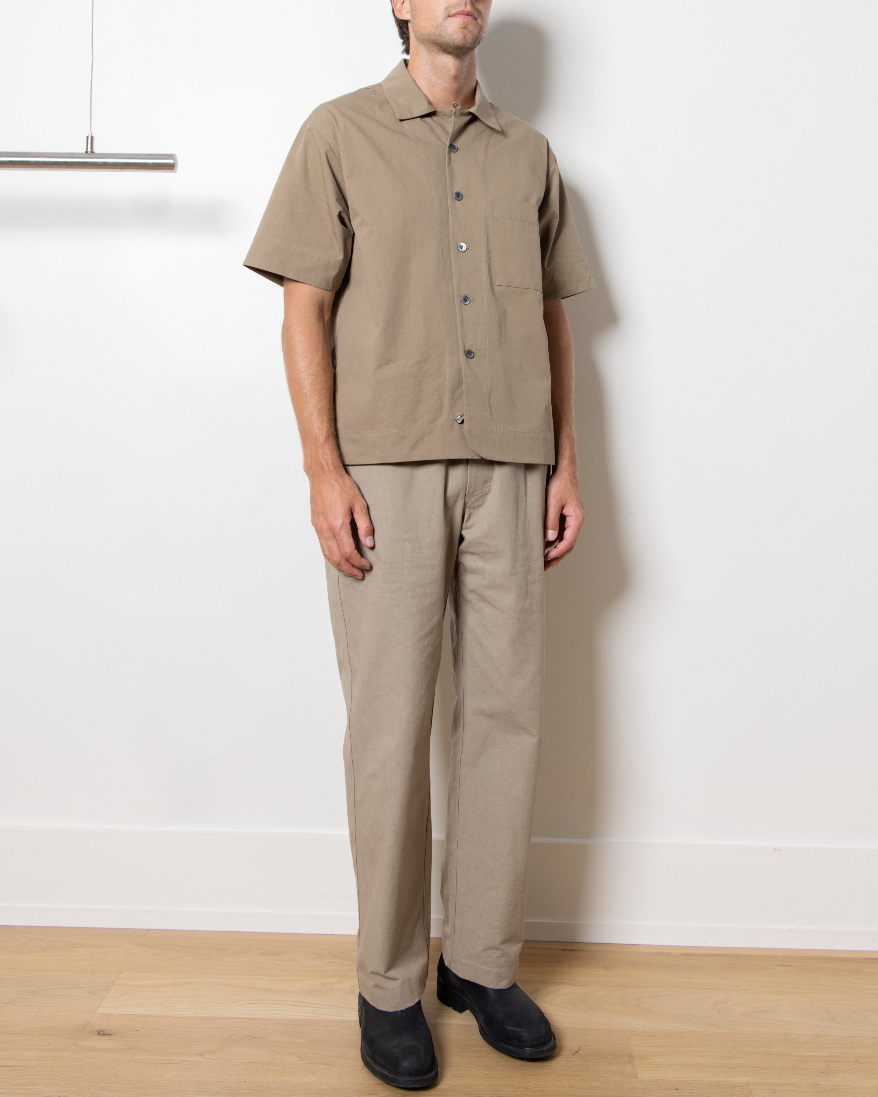 Wabi SS Shirt in Brown