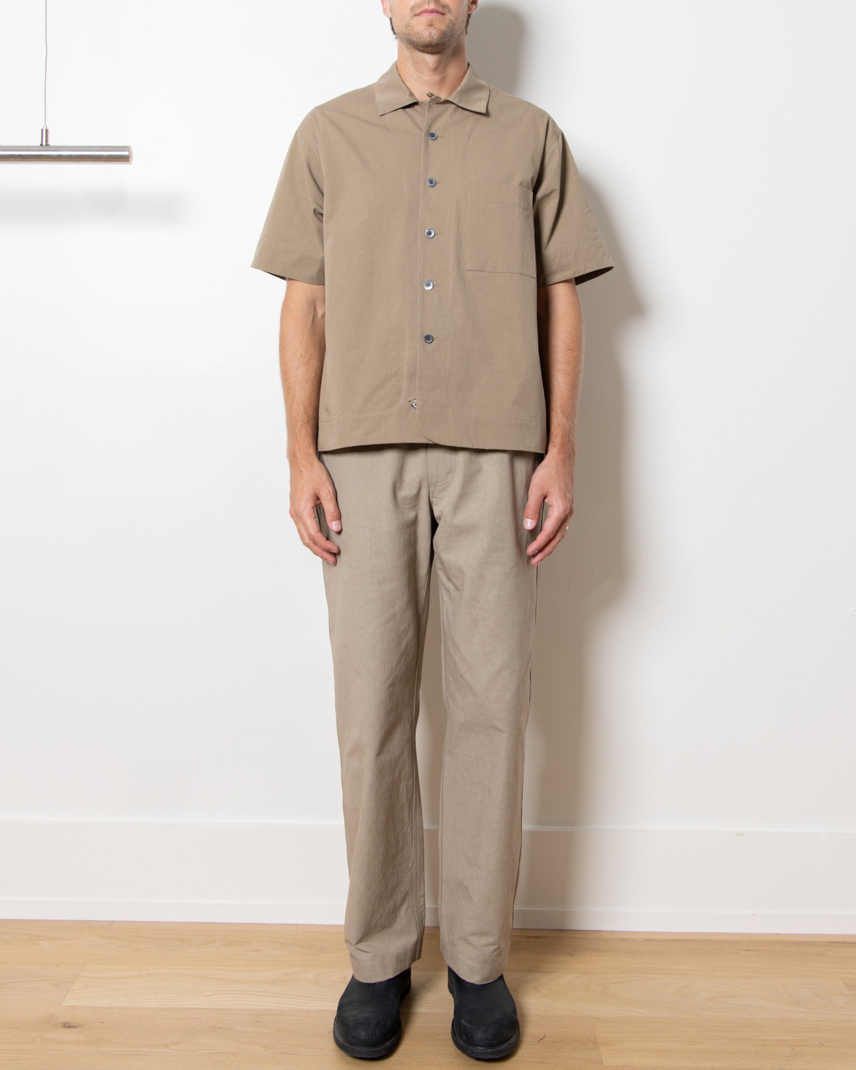 Wabi SS Shirt in Brown