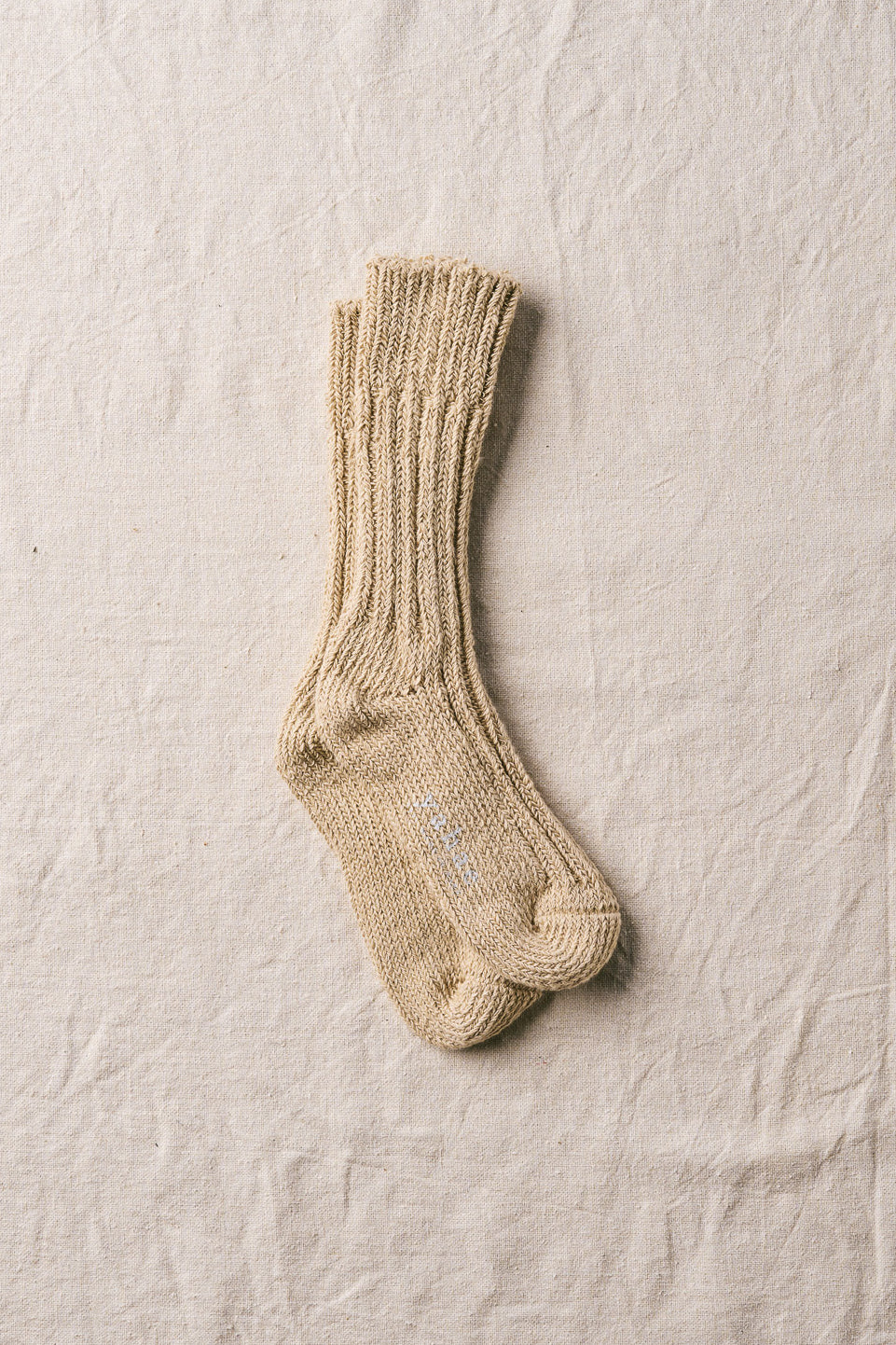 Organic Cotton Low Gauge Socks in Green