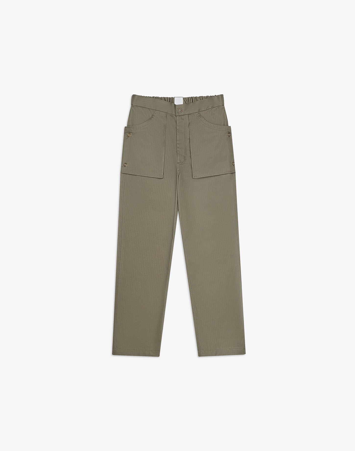 Bellowed Fatigue Pant in Forest Green