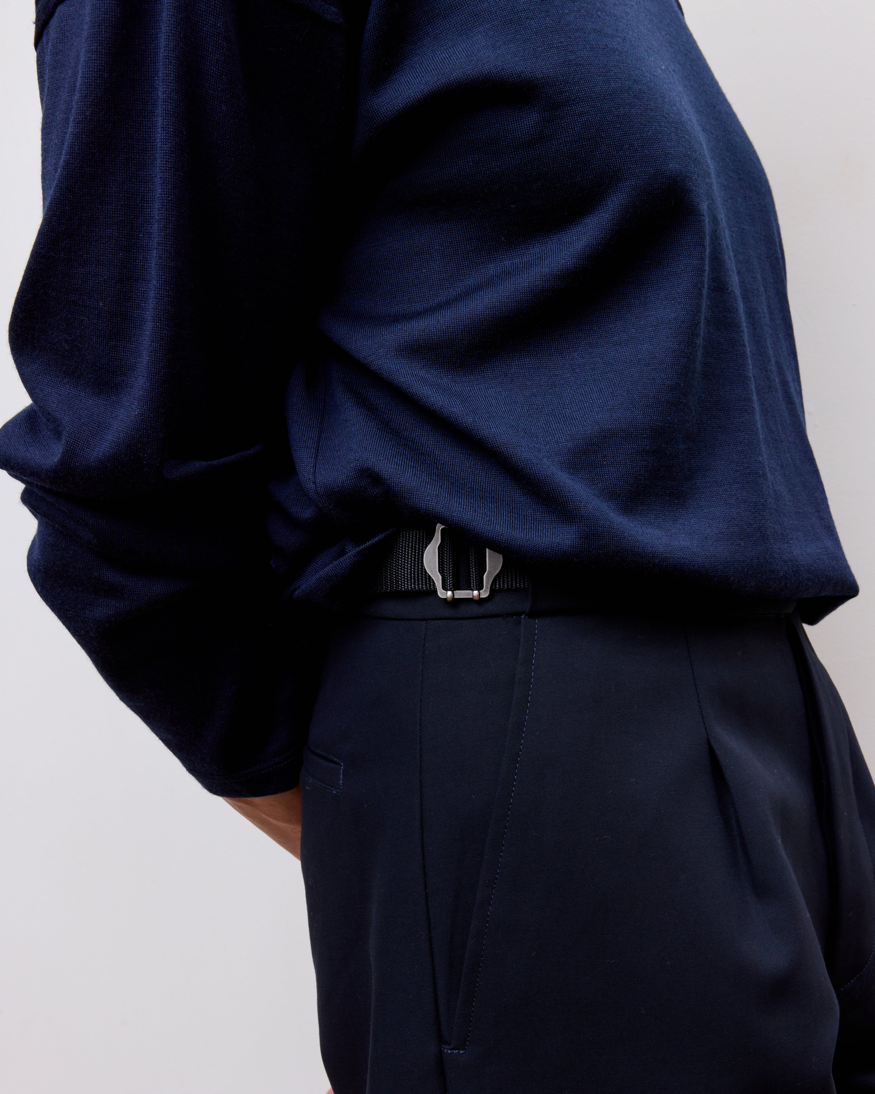 Side Pant in Midnight