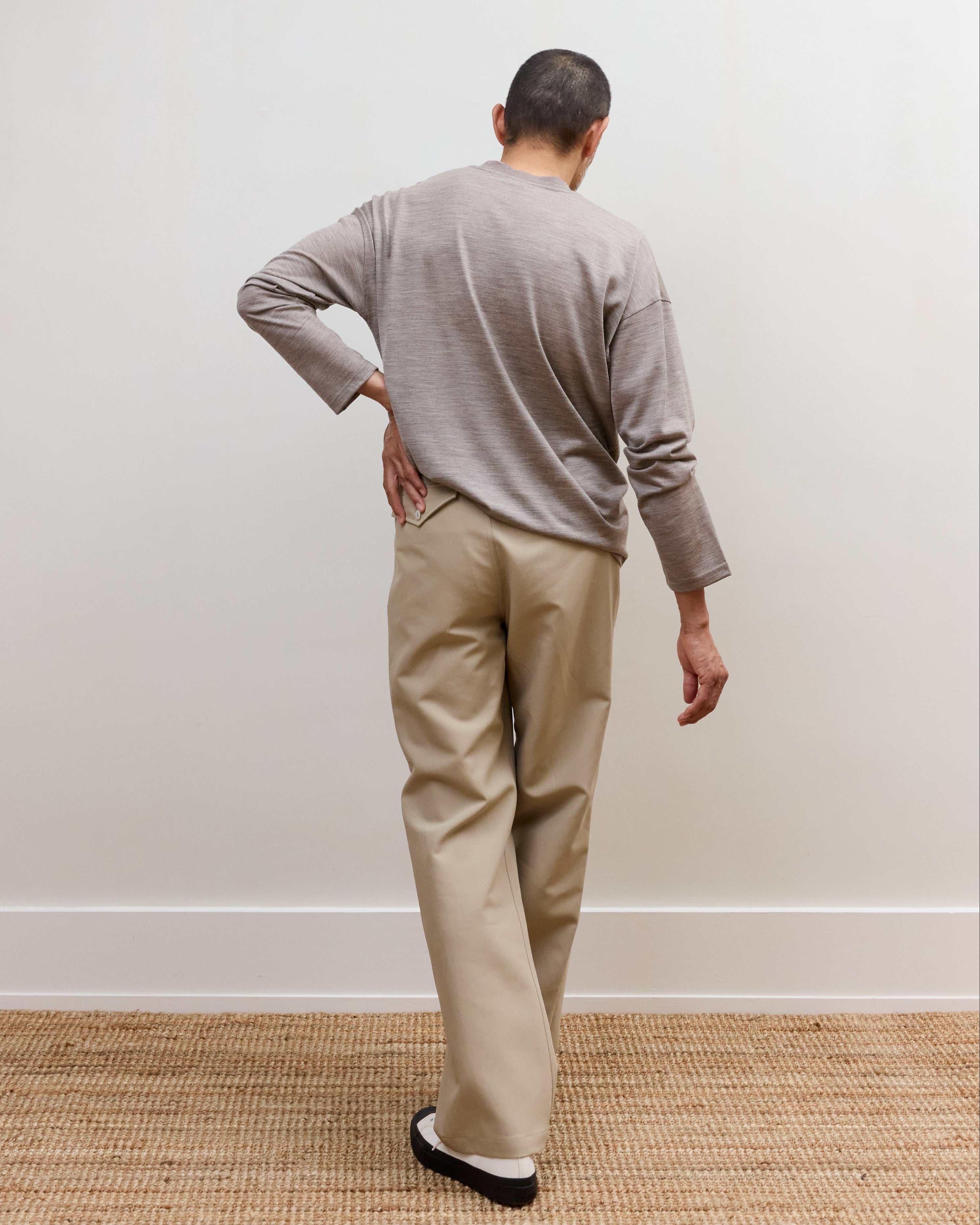 Side Pant in Khaki