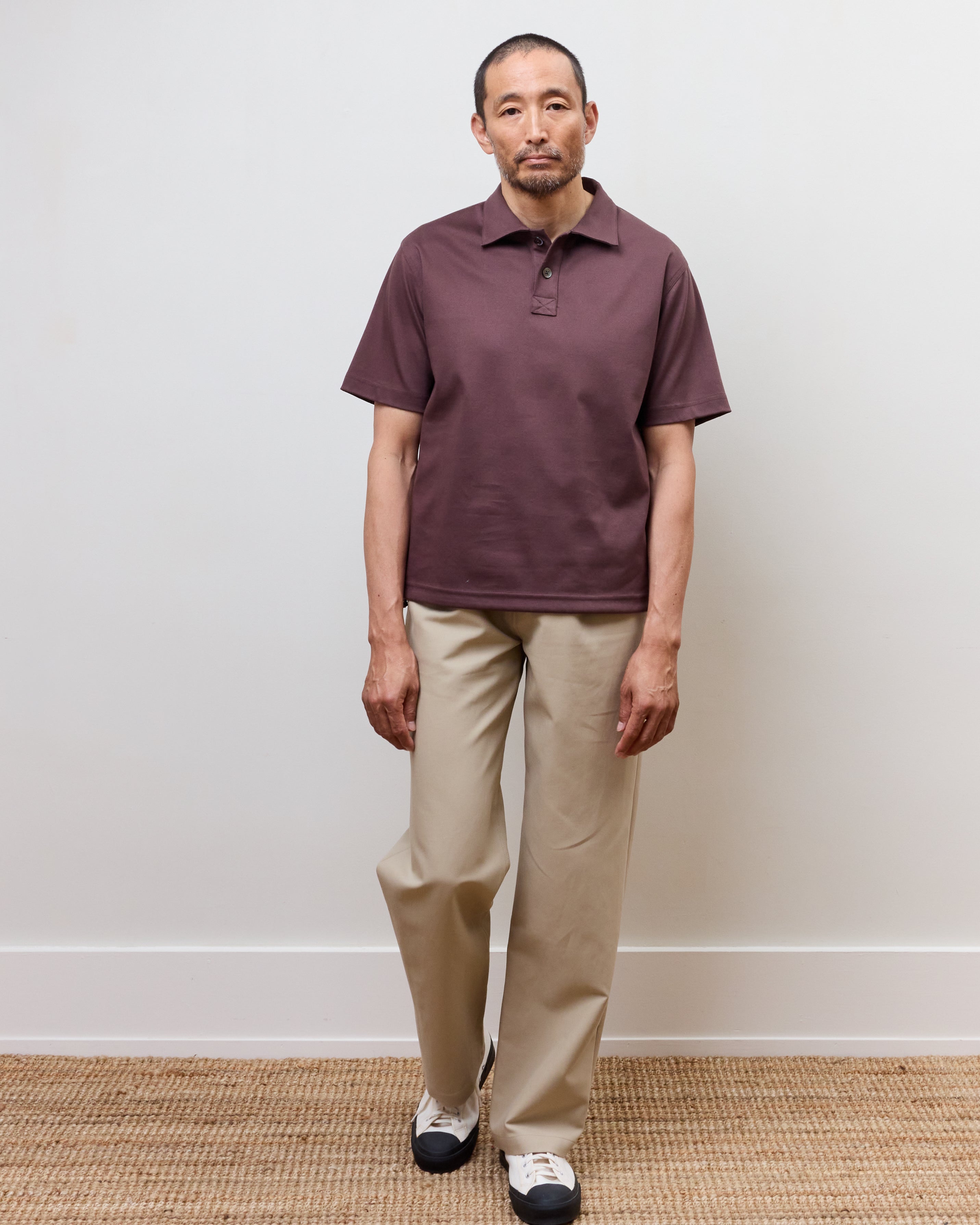 Bay Polo in Burgundy