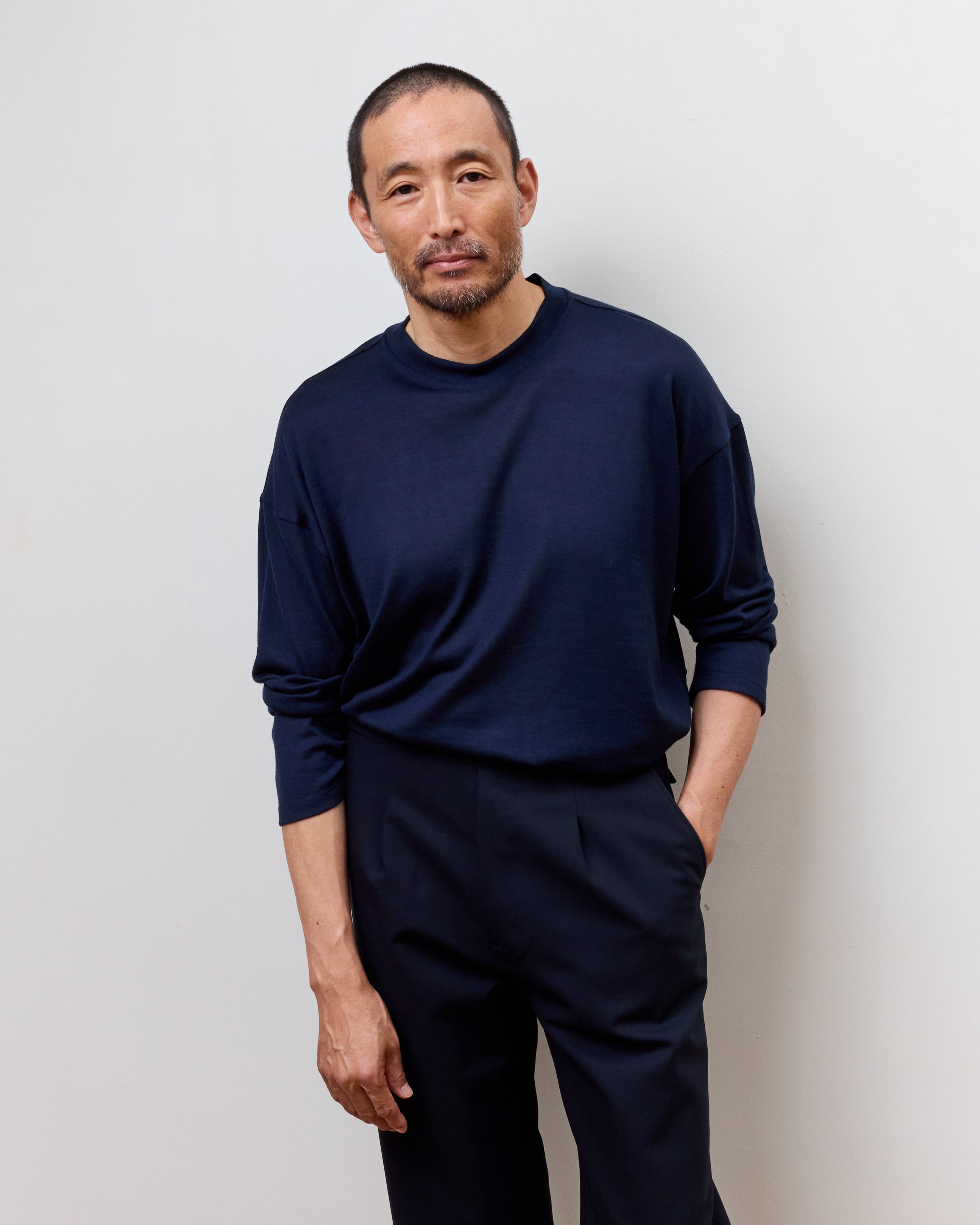Sans Knit in Navy