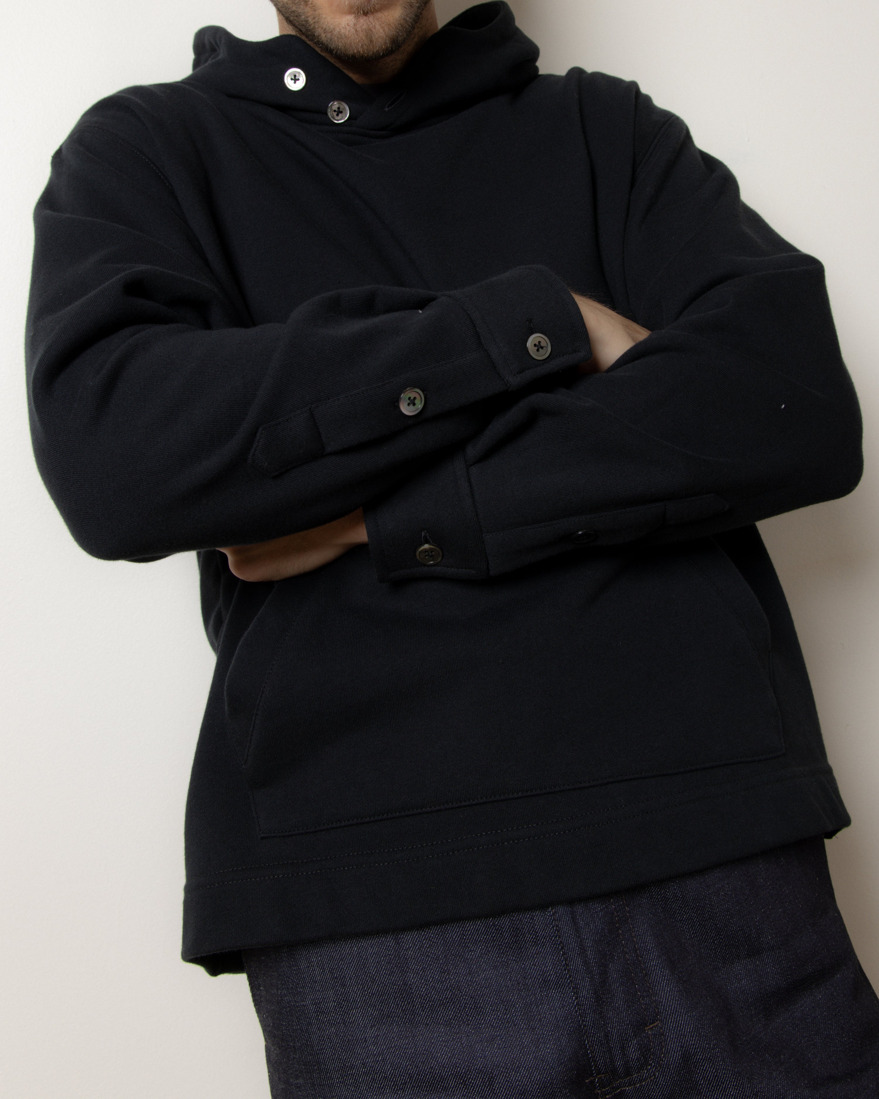 Formal Hoodie in Black
