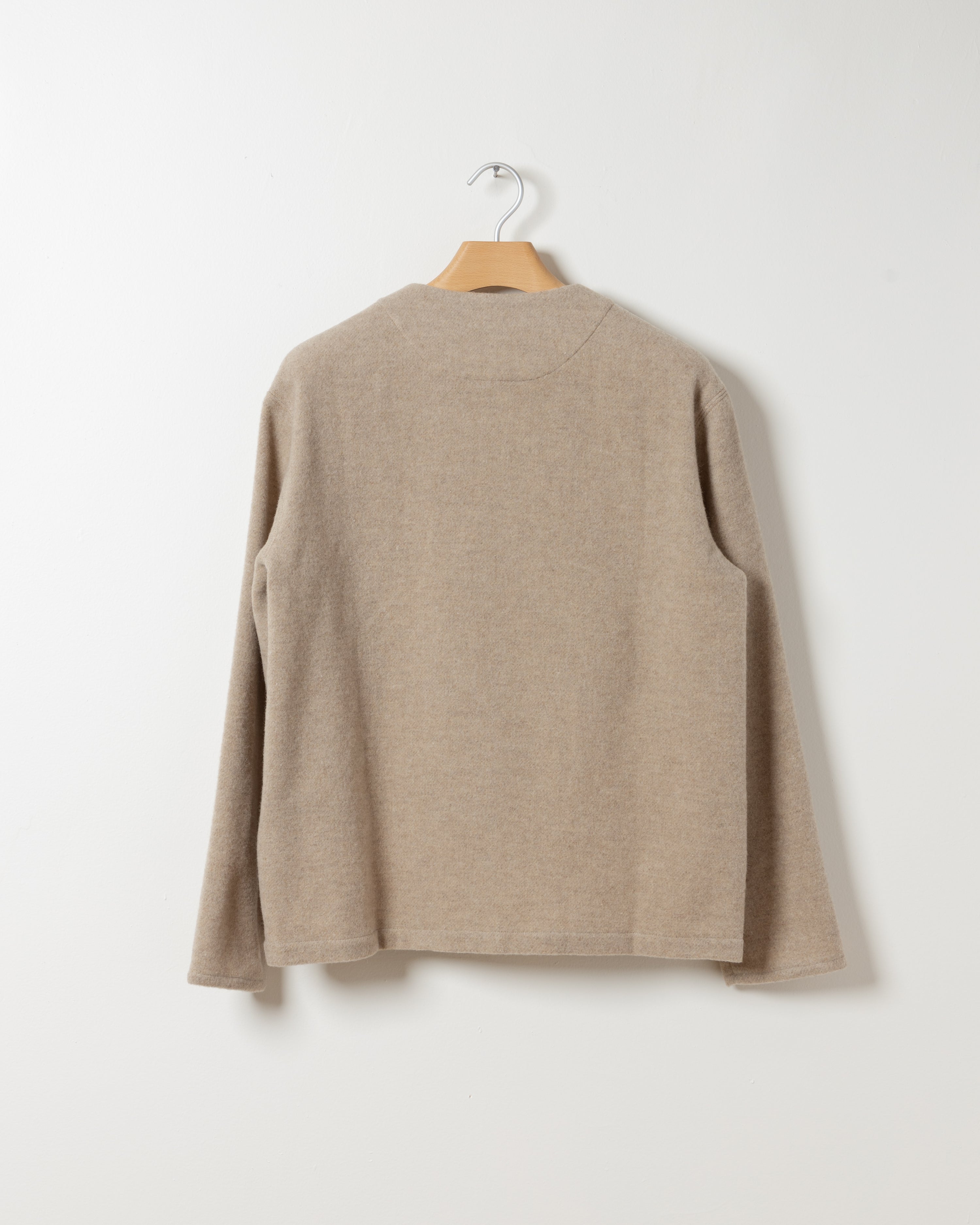 Double Breasted Cardigan in Oatmeal
