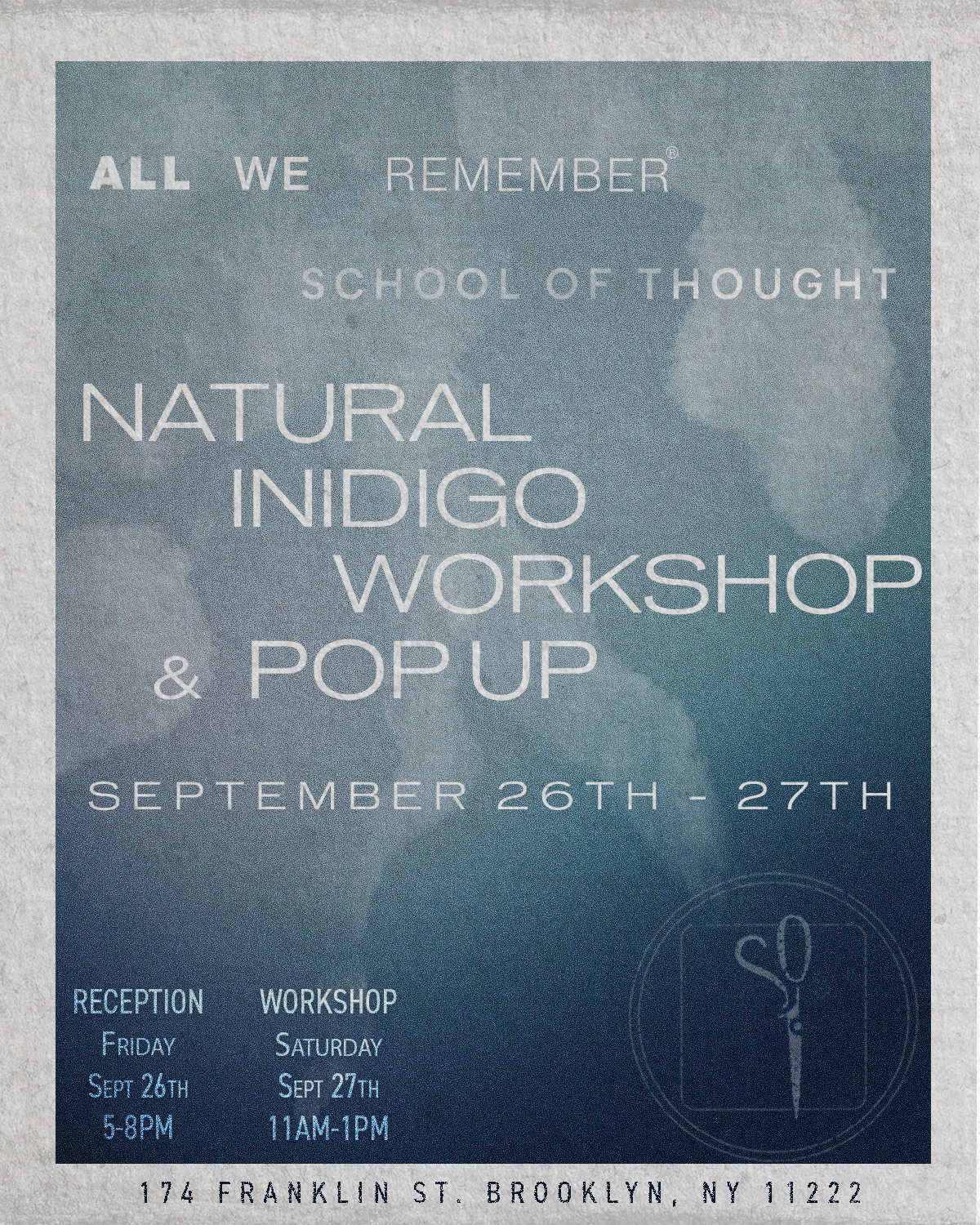 Indigo Dye Workshop Ticket