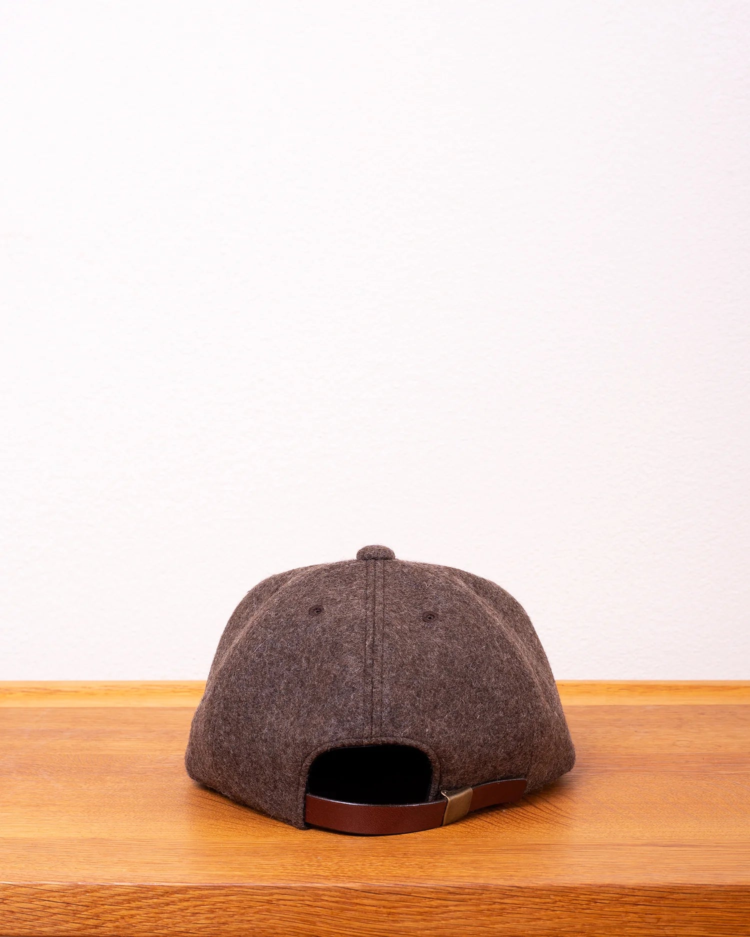 Wool Cap in Cha Brown